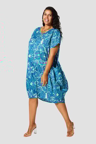 Robe - 
Bleu