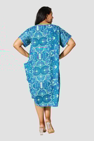 Robe - 
Bleu