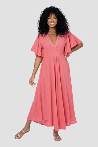 Robe longue - Rose