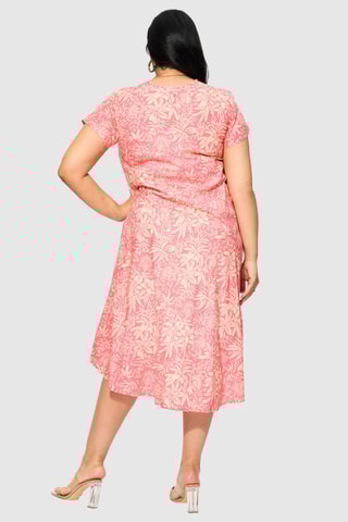 Robe trapèze - Rose