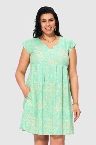Robe patineuse - Vert