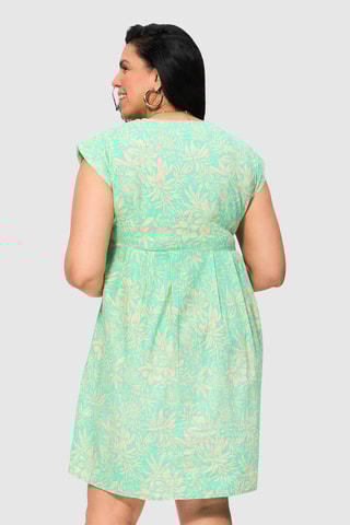 Robe patineuse - Vert