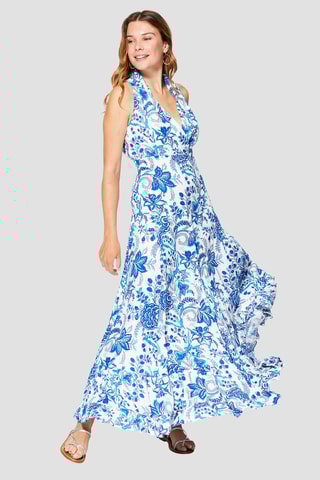 Robe longue - Blanc