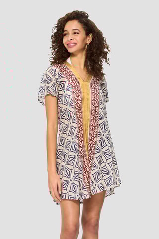 Robe trapèze - Beige
