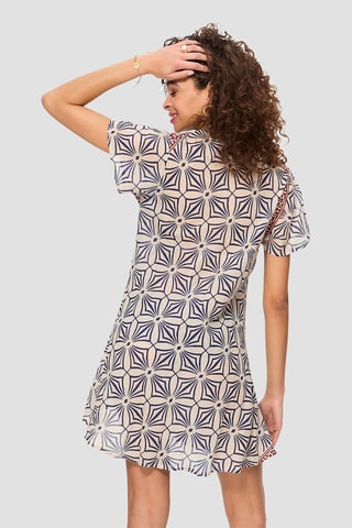 Robe trapèze - Beige
