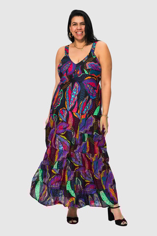 Robe longue - Noir
