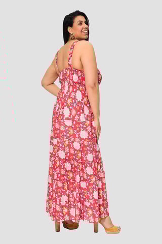 Robe longue - Rose