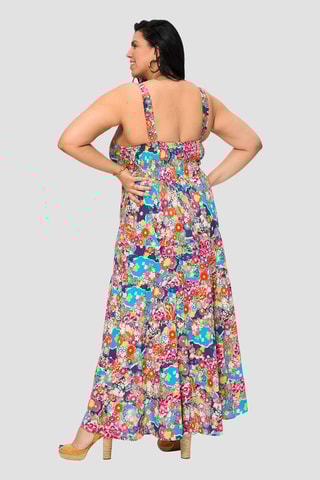 Robe longue - Violet