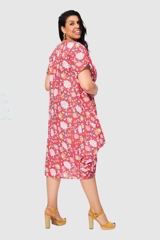 Robe trapèze - Rose