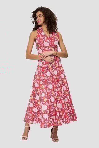 Robe longue - Rose