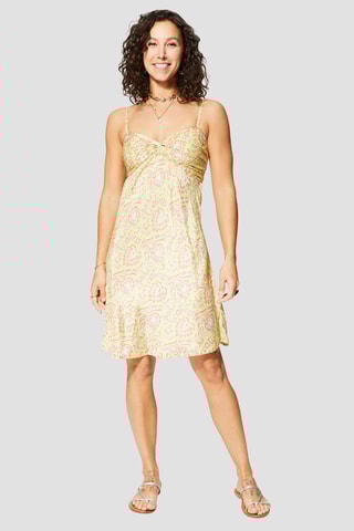 Robe  - Jaune et rose