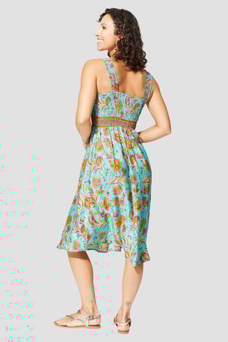Robe - 
Turquoise