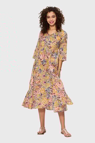 Robe patineuse - Crème