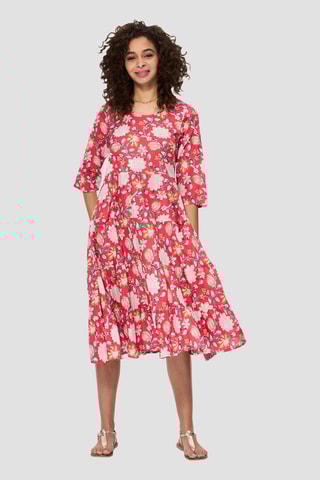 Robe patineuse - Rose