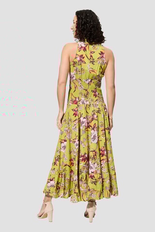Robe longue - Vert