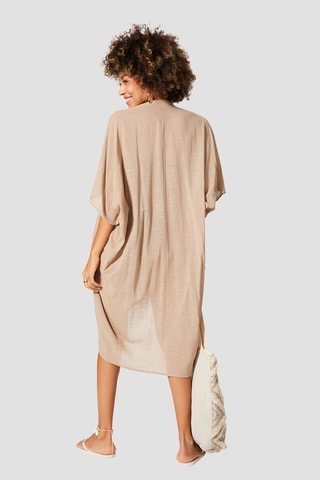 Kimono de plage - Beige