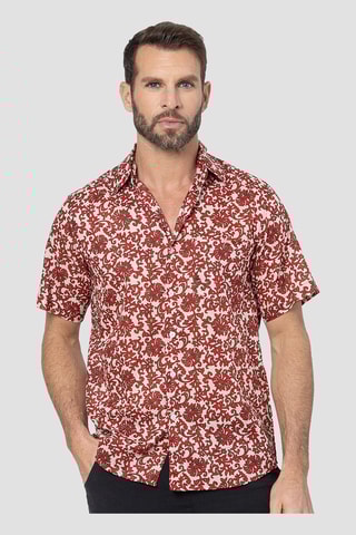 Chemise - Blanc et rouge