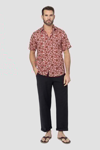 Chemise - Blanc et rouge