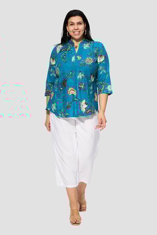 Blouse - Bleu pétrole