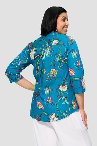 Blouse - Bleu pétrole