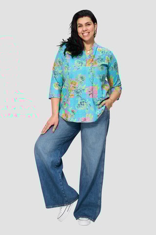 Blouse - Bleu