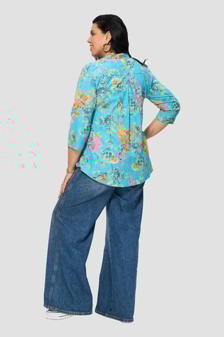 Blouse - Bleu