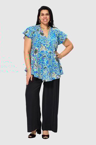 Blouse - Bleu