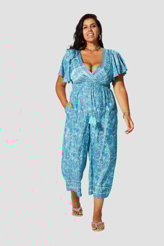 Combinaison  - Bleu et turquoise