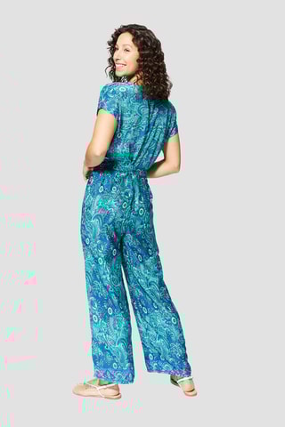 Combinaison - Bleu marine et turquoise