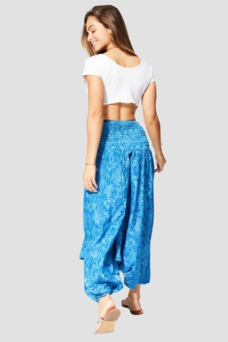 Sarouel 3-en-1 - Bleu et turquoise