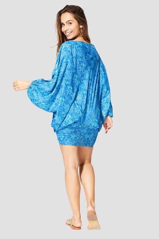 Sarouel 3-en-1 - Bleu et turquoise