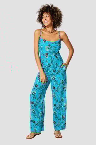 Combinaison - Turquoise et bordeaux