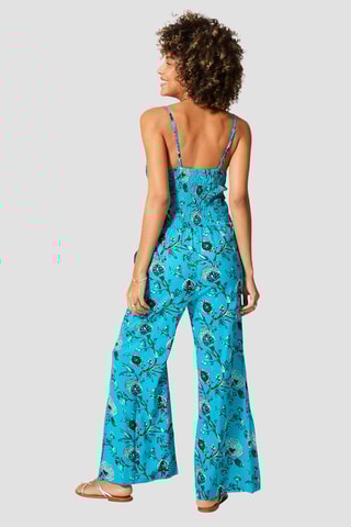 Combinaison - Turquoise et bordeaux