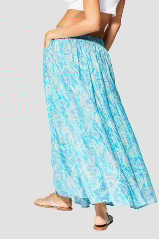Jupe - Turquoise et bleu