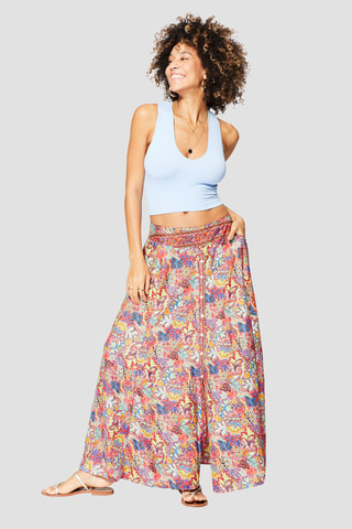 Jupe longue - Multicolore