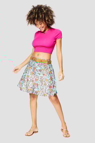 Jupe patineuse - 
Turquoise