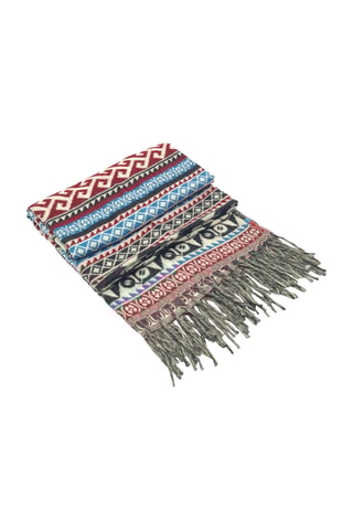 Foulard - Bleu et bordeaux