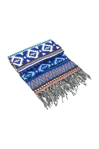 Foulard - Bleu et bordeaux