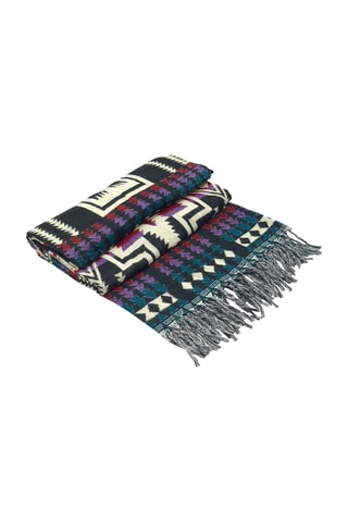 Foulard - Noir et écru