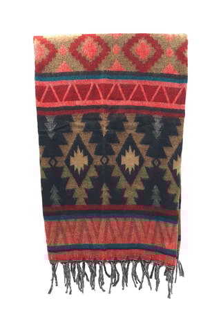 Foulard - Rouge et marron