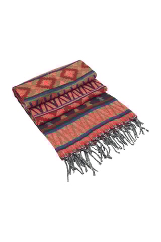 Foulard - Rouge et marron