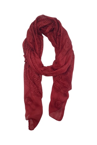 Foulard 2 en 1 - Bordeaux