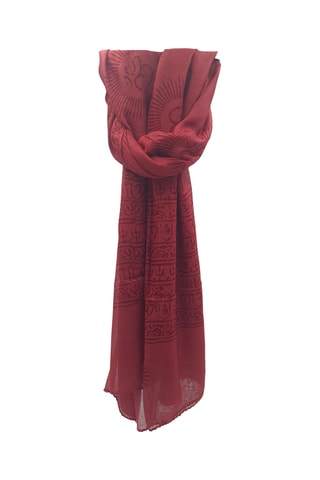 Foulard 2 en 1 - Bordeaux