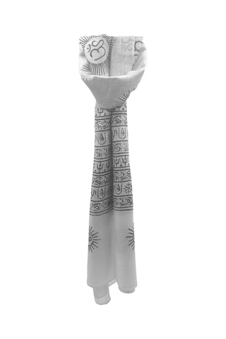 Foulard 2 en 1 - Blanc