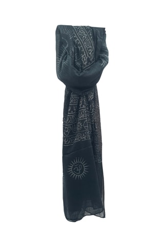 Foulard 2 en 1 - Noir
