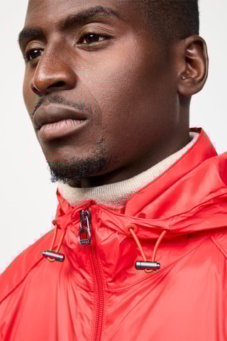 Parka à capuche Mistral - Rouge