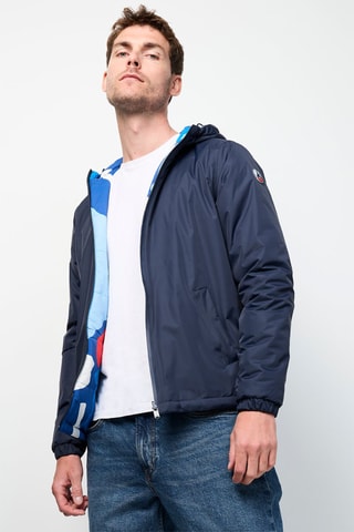 Veste réversible Vigo - Bleu marine et bleu foncé