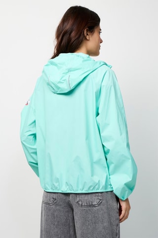 Coupe-vent à capuche Singapore - Vert