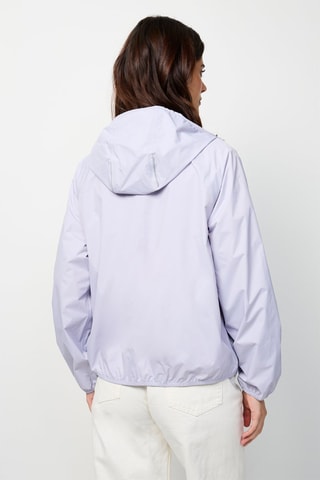 Coupe-vent à capuche Singapore - Violet