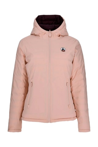 Doudoune réversible Vienne - Rose poudré et aubergine